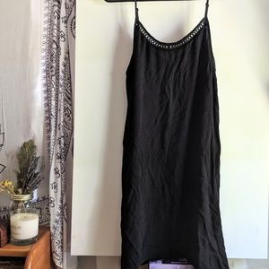 Mossimo Black mid length dress SIZE L